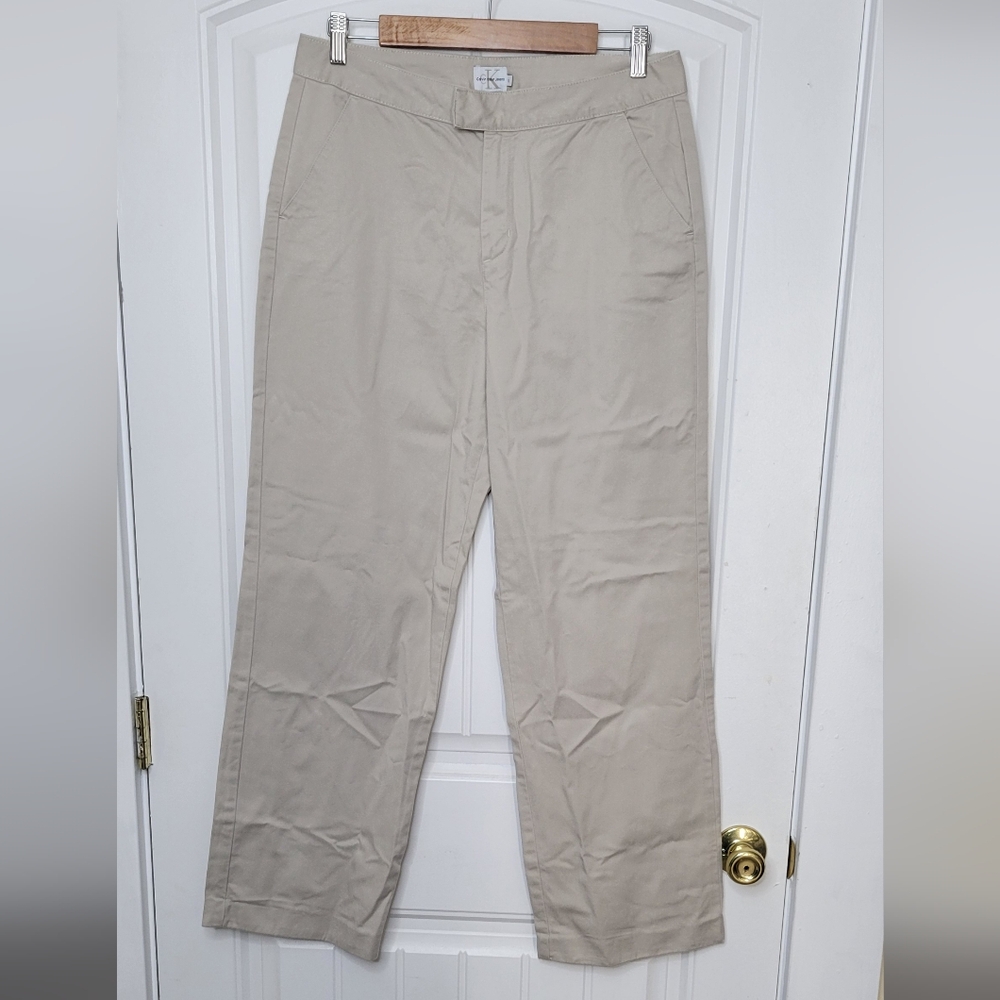 Calvin Klein Jeans Cream Chino Pants